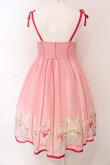 画像5: Shirley Temple / Sweet Basket Bunnyジャンパースカート 160cm ピンク O-25-03-25-011-ET-OP-IG-OS (5)