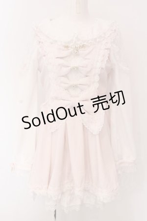画像: LIZ LISA / トリプルリボンフリルセットアップ  ピンク O-25-03-26-001-LO-OP-IG-OS