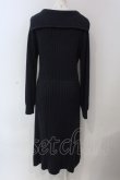 画像3: LEBECCA boutique / 遠くまで行くセーラーニットワンピース  ネイビー O-25-03-26-1035-EL-OP-IG-ZT118 (3)