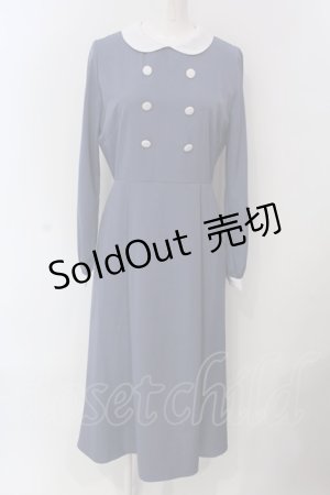 画像: LEBECCA boutique / 快適な空の旅とワンピース  ブルー O-25-03-26-1036-EL-OP-IG-ZT120