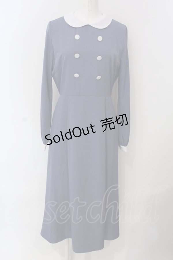 画像1: LEBECCA boutique / 快適な空の旅とワンピース  ブルー O-25-03-26-1036-EL-OP-IG-ZT120 (1)