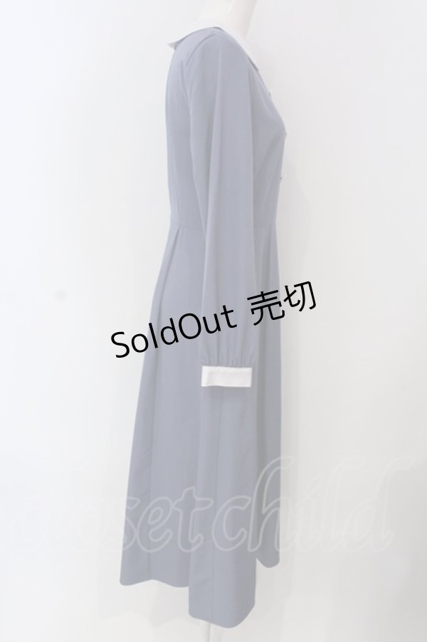 画像2: LEBECCA boutique / 快適な空の旅とワンピース  ブルー O-25-03-26-1036-EL-OP-IG-ZT120 (2)