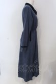 画像2: LEBECCA boutique / 率先的なワンピース（クロ）  ブルー×ネイビー O-25-03-26-1037-EL-OP-IG-ZT120 (2)