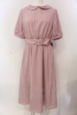 画像1: LEBECCA boutique / 分煙の窓際ワンピース F ピンク O-25-03-26-1050-EL-OP-OW-ZT231 (1)