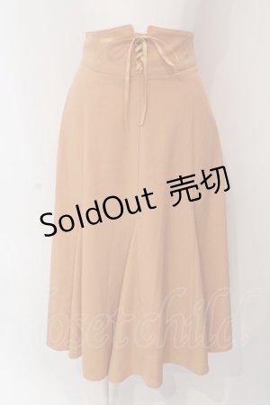 画像: F&A / レースアップチョイスカラースカート F オレンジ O-25-03-26-1055-LO-SK-OW-ZT232