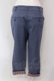 画像4: Karl Helmut / ロゴ刺繍入りチノストレッチパンツ 3(M) ブルー O-25-03-26-1065-EL-PA-SA-ZT234 (4)