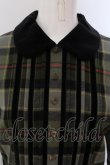 画像2: Jane Marple / Tartan check velvet trimming dress ドレス M グリーン O-25-03-26-1006-JM-OP-IG-ZT114 (2)