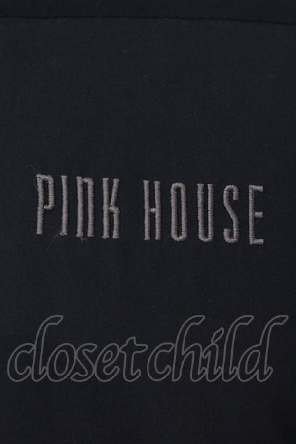 画像2: PINK HOUSE / リバーシブルダウンジャケット  クロ O-25-03-26-1009-LO-CO-YM-ZT-C006 (2)