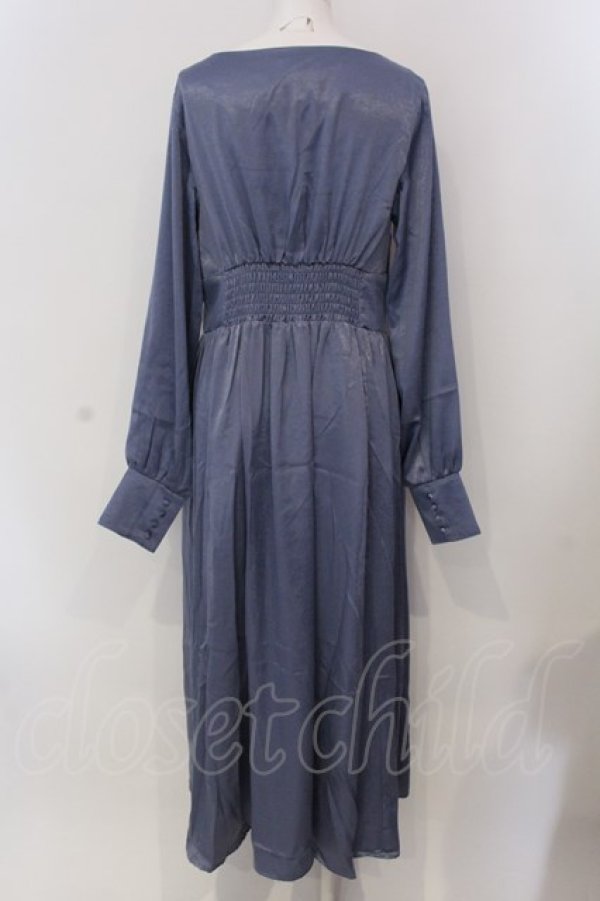 画像3: LEBECCA boutique / 叶う手前のワンピース F ブルー O-25-03-26-1024-EL-OP-OW-ZT109 (3)