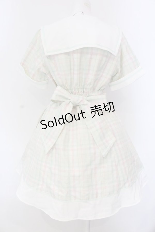 画像4: Amavel / Juicy Checkワンピース  ミント O-25-03-26-011-CA-OP-IG-OS (4)