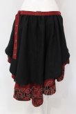 画像3: Qutie Frash / フリルラップスカート  レッド×ブラック O-25-03-26-018-QU-SK-IG-ZI (3)