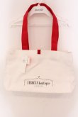 画像1: LEBECCA boutique / 私たちのキャンバスバッグ（M）  シロ×アカ O-25-03-27-004-EL-BG-OW-ZT-K013 (1)