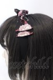 画像3: axes femme POETIQUE / スウィートリボンカチューシャ  クロ×ピンク O-25-03-27-037-AX-AC-IG-ZT-K016 (3)