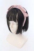 画像1: PINK HOUSE / little sunny bite×PINK HOUSE big ribbon  ピンク O-25-03-27-040-LO-AC-IG-OS (1)