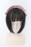 画像2: PINK HOUSE / little sunny bite×PINK HOUSE big ribbon  ピンク O-25-03-27-040-LO-AC-IG-OS (2)