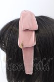 画像3: PINK HOUSE / little sunny bite×PINK HOUSE big ribbon  ピンク O-25-03-27-040-LO-AC-IG-OS (3)