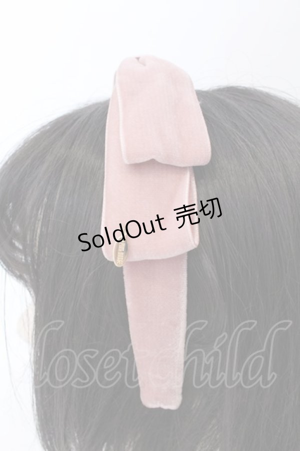 画像3: PINK HOUSE / little sunny bite×PINK HOUSE big ribbon  ピンク O-25-03-27-040-LO-AC-IG-OS (3)