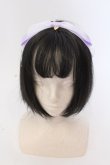 画像1: Angelic Pretty / SheerドットMichelleカチューシャ  ラベンダー O-25-03-27-045-AP-AC-OW-ZT-K016 (1)