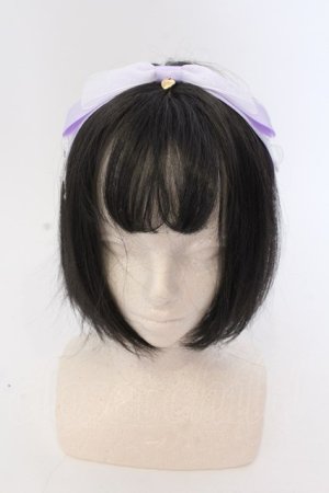 画像: Angelic Pretty / SheerドットMichelleカチューシャ  ラベンダー O-25-03-27-045-AP-AC-OW-ZT-K016