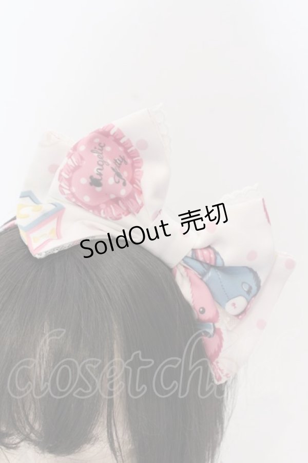 画像2: Angelic Pretty / Toy Dreamカチューシャ  シロ O-25-03-27-046-AP-AC-IG-ZT-K016 (2)