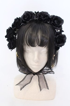 画像: ALICE and the PIRATES / La Belle et la secret de la rose ガーランド【完全受注予約商品】  クロ O-25-03-27-048-PA-AC-IG-ZT-K016