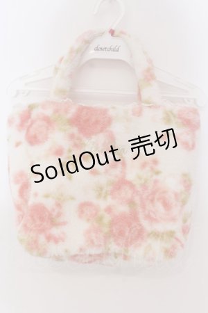 画像: LIZ LISA / ローズボアトートバッグ  オフシロ×ピンク O-25-03-27-006-LO-BG-IG-ZT-K013