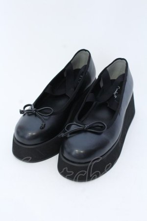 画像: Candy Stripper / ENDEARING BALLET SHOES S（約23ｃｍ） ブラック O-25-03-27-054-PU-SH-OW-ZT-K017