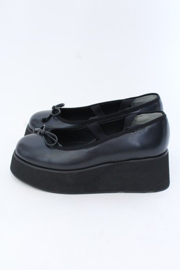 画像3: Candy Stripper / ENDEARING BALLET SHOES S（約23ｃｍ） ブラック O-25-03-27-054-PU-SH-OW-ZT-K017 (3)