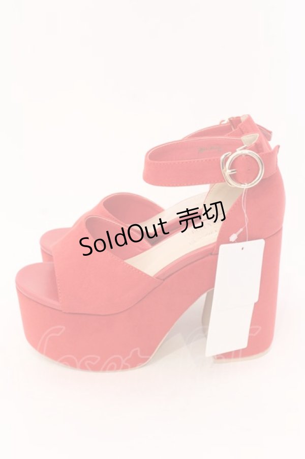 画像3: LEBECCA boutique / × Honey Salon 連れて行ってくれるスウェードサンダル M アカ O-25-03-27-055-EL-SH-IG-ZT-K017 (3)