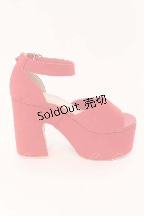 画像5: LEBECCA boutique / × Honey Salon 連れて行ってくれるスウェードサンダル M アカ O-25-03-27-055-EL-SH-IG-ZT-K017 (5)