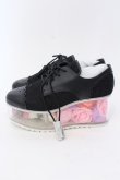 画像3: Swankiss / EV flower box スニーカー M クロ×クリア O-25-03-27-057-CA-SH-IG-ZT-K017 (3)