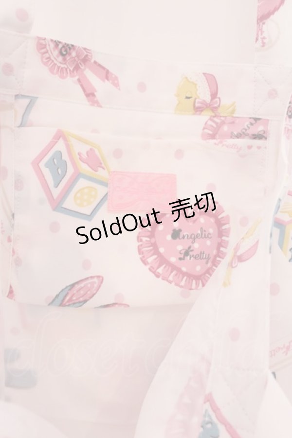 画像3: 【SALE】Angelic Pretty / TOY DREAM トートバッグ  シロ O-25-03-27-001-AP-BG-IG-ZTK013 (3)