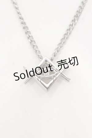画像: 【SALE】REFLEM / ロゴネックレス  シルバー O-25-03-27-011-PU-AC-OW-ZTK016