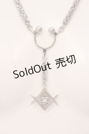 画像: REFLEM / ロゴチャームネックレス  シルバー O-25-03-27-012-PU-AC-OW-ZT-K016