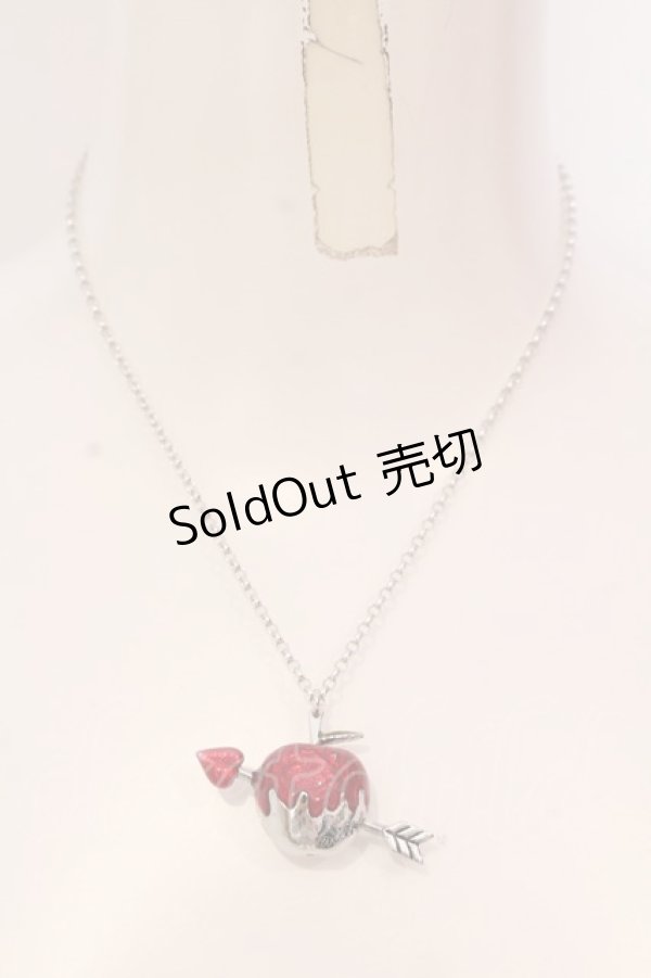 画像3: MILK / アップルキューピッドネックレス  シルバー×アカ O-25-03-27-014-ML-AC-OW-OS (3)