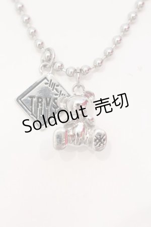 画像: TRAVAS TOKYO / クマ2Pネックレス  シルバー O-25-03-27-017-PU-AC-OW-ZT-K016