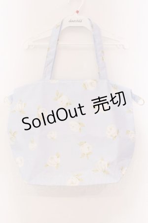 画像: 【SALE】JESUS DIAMANTE / 令和プリンセスバッグ/グランヴィルローズ柄  グランウィルローズ柄（サックス） O-25-03-27-003-JE-SH-OW-ZT-K013