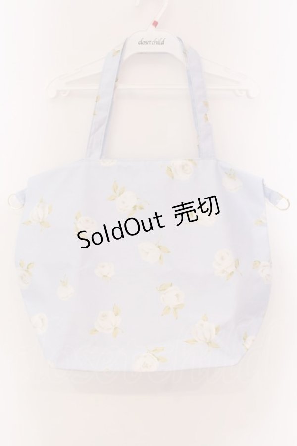 画像1: 【SALE】JESUS DIAMANTE / 令和プリンセスバッグ/グランヴィルローズ柄  グランウィルローズ柄（サックス） O-25-03-27-003-JE-SH-OW-ZT-K013 (1)