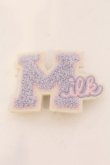 画像1: MILK / Mバレッタ  ラベンダー×アイボリー O-25-03-27-024-ML-AC-IG-ZT434-F001 (1)