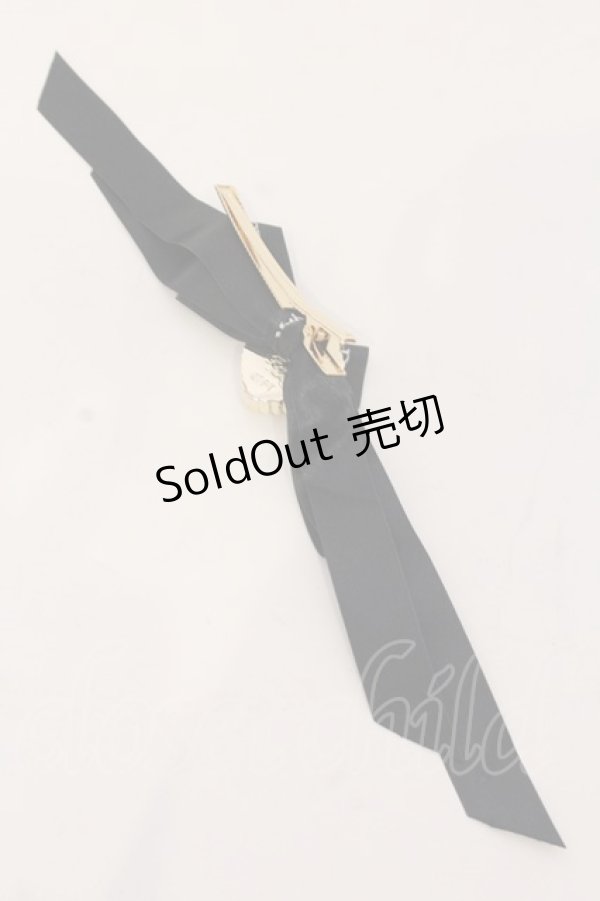 画像3: 【SALE】Rose Marie seoir / コズミックハートコンパクト リボンヘアピン  クロ×レッドコンパクト O-25-03-27-026-EL-AC-IG-ZT434-F005 (3)