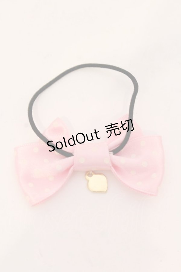 画像3: BABY,THE STARS SHINE BRIGHT / プティミスティドットリボンゴム  ピンク O-25-03-27-029-BA-AC-IG-ZT434-F005 (3)