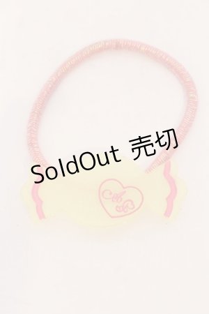 画像: 【SALE】Angelic Pretty / Milky Candyヘアポニー  イエロー O-25-03-27-030-AP-AC-IG-ZT434-F005