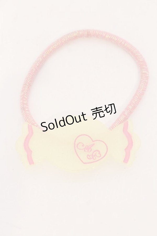 画像1: 【SALE】Angelic Pretty / Milky Candyヘアポニー  イエロー O-25-03-27-030-AP-AC-IG-ZT434-F005 (1)