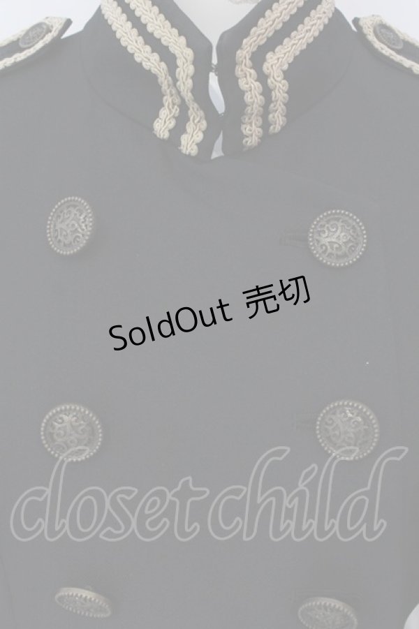 画像2: ATELIER BOZ / アイザックジャケットワンピース  ブラック O-25-03-29-036-EL-OP-OW-OS (2)