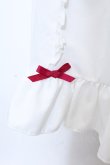 画像2: Cherirulu Chocola / MYフリルスカート+エプロン L シロ O-25-03-29-004-LO-SK-OW-OS (2)