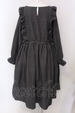 画像3: m petit by misako / チェックワンピース 4L グレー O-25-03-29-008-LO-OP-OW-OS (3)