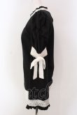 画像3: BACKSTAGE PASS / CAPUCINE　2WAY パフスリーブブラウス  クロ×シロ O-25-03-29-009-PU-TO-OW-OS (3)