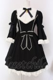 画像1: metamorphose / ange mignonバッスルワンピース  クロ O-25-03-29-010-ME-OP-OW-OS (1)