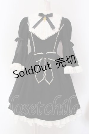 画像: metamorphose / ange mignonバッスルワンピース  クロ O-25-03-29-010-ME-OP-OW-OS