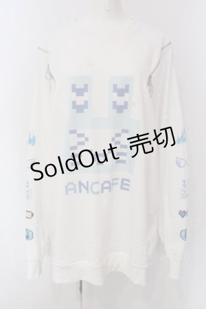 画像: PSYNYXX / アンティック-珈琲店-コラボトレーナー F ホワイト O-25-03-29-013-PU-TO-OW-OS